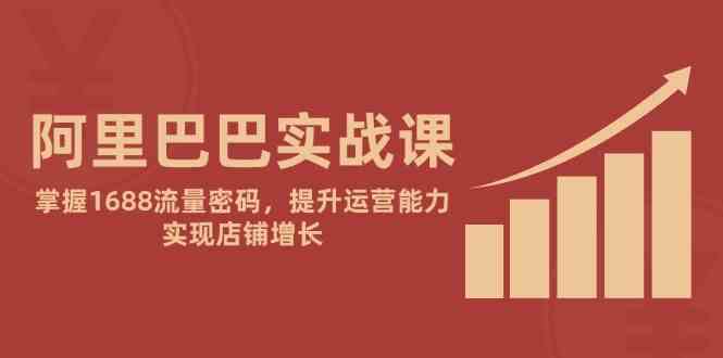 阿里巴巴实战课：掌握1688流量密码，提升运营能力，实现店铺增长-如意资源网